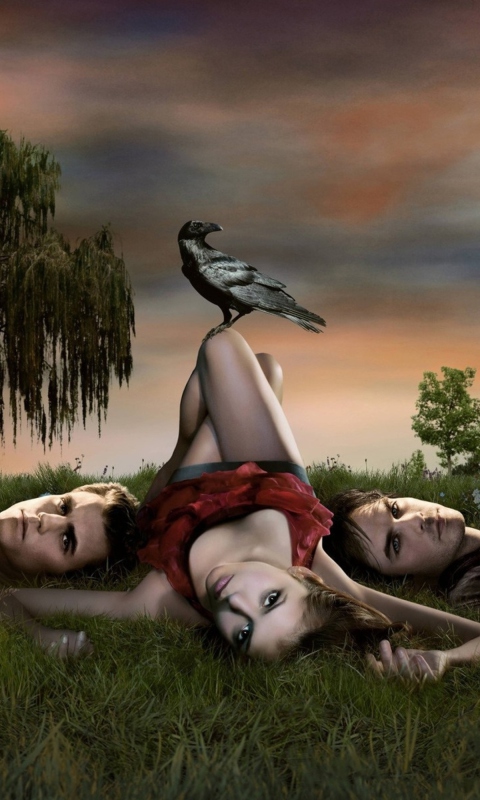 Das The Vampire Diaries Tv Series Wallpaper 480x800