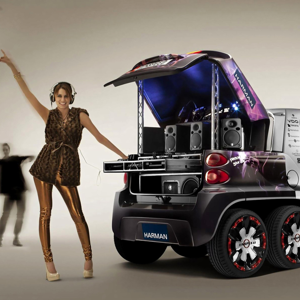 Обои Music Smart Car 1024x1024