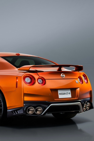 Fondo de pantalla Nissan GTR R35 320x480