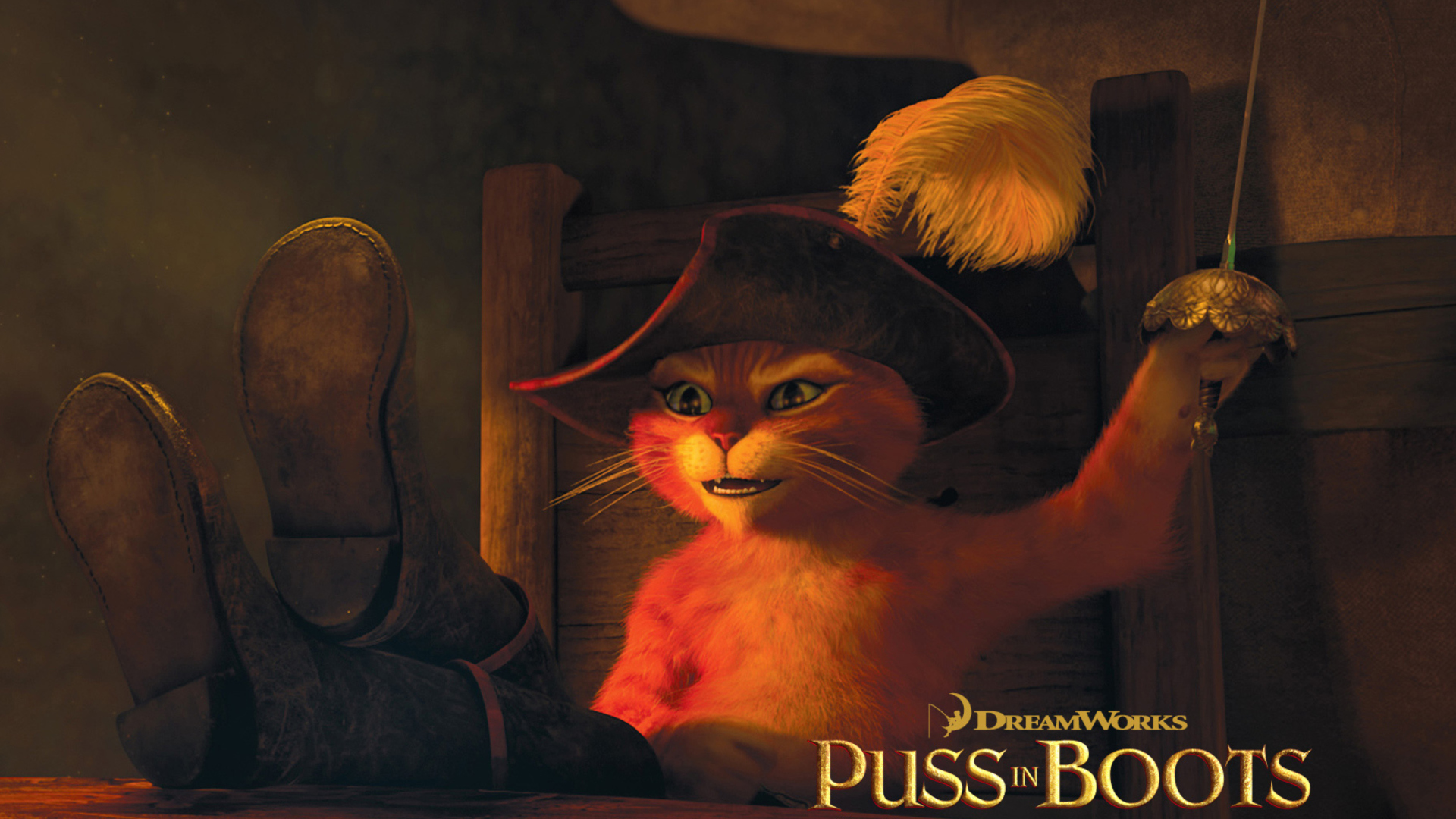 Puss In Boots wallpaper 1920x1080