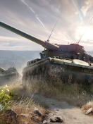 World of Tanks, French tank AMX 13 wallpaper 132x176