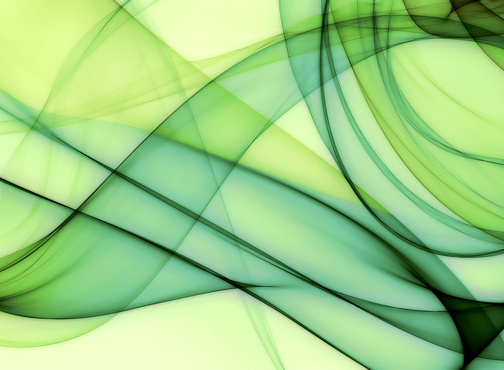 Fondo de pantalla Green Lines 1920x1408