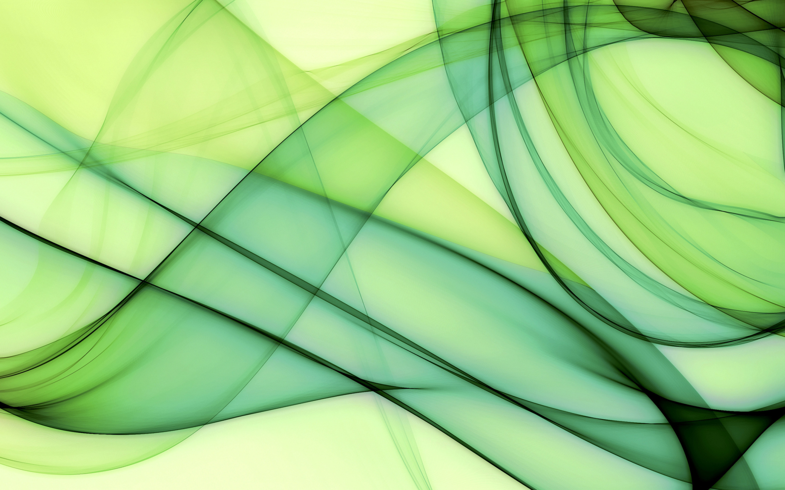 Screenshot №1 pro téma Green Lines 2560x1600