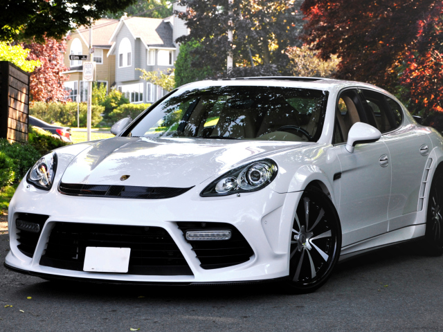 Porsche Panamera wallpaper 640x480