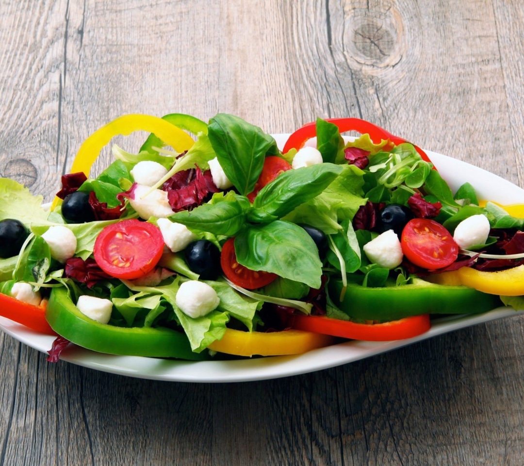 Обои Greek Salad 1080x960