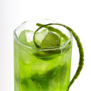 Sfondi Green Cocktail with Lime 128x128