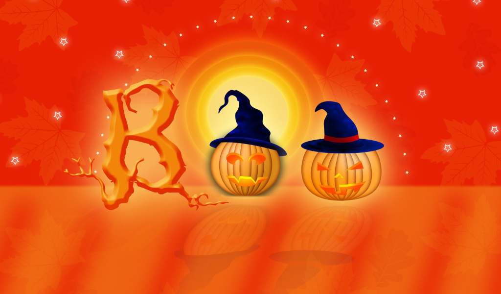 Screenshot №1 pro téma Halloween Pumpkins 1024x600