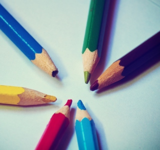 Colorful Pencils Background for 208x208