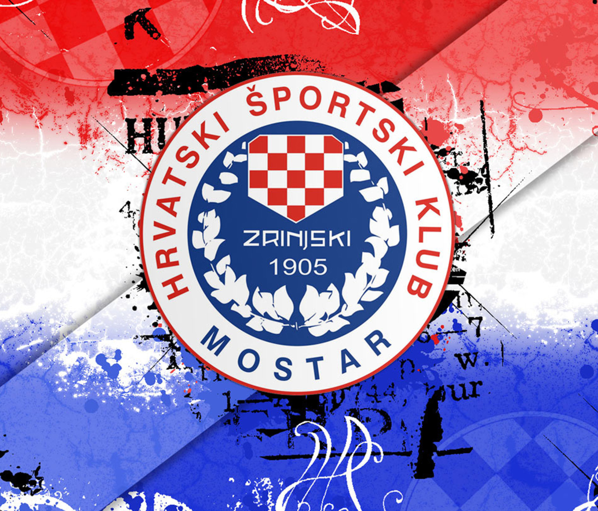 Screenshot №1 pro téma HŠK Zrinjski Mostar 1200x1024