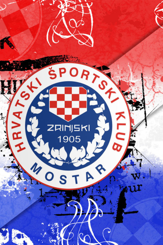 Screenshot №1 pro téma HŠK Zrinjski Mostar 320x480