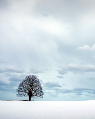 Kostenloses Austria Winter Landscape Wallpaper für iPhone 4