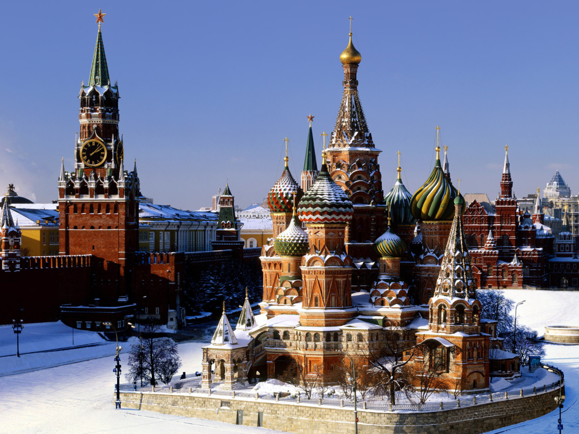 Screenshot №1 pro téma Kremlin Moscow 1152x864