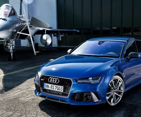 Fondo de pantalla Audi RS7 480x400