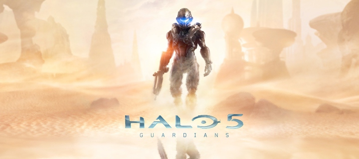 Das Halo 5 Guardians 2015 Game Wallpaper 720x320