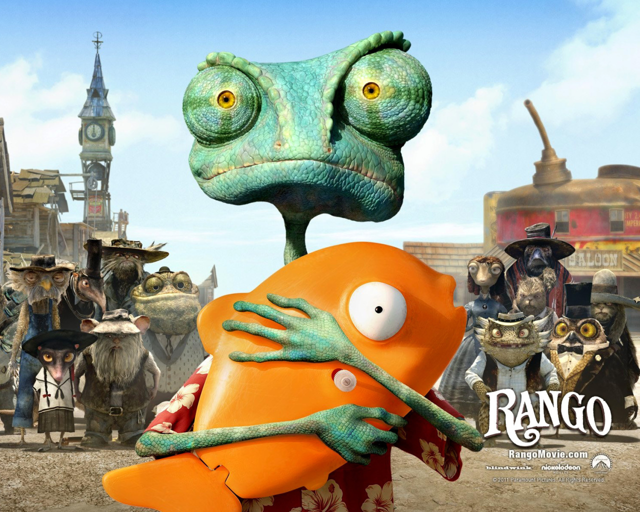 Das Rango Wallpaper 1280x1024