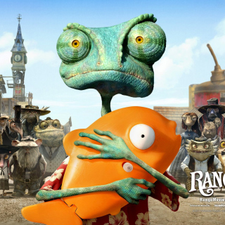 Rango - Obrázkek zdarma pro iPad mini 2