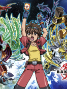 Screenshot №1 pro téma Bakugan Battle Brawlers 132x176