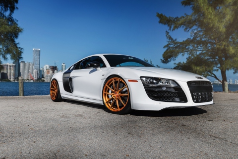 Screenshot №1 pro téma Audi R8 480x320