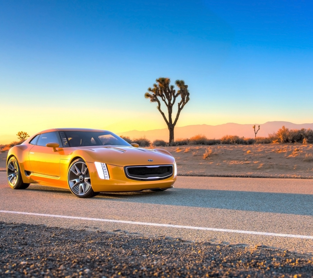 Fondo de pantalla Kia GT4 Stinger Concept Auto 1080x960