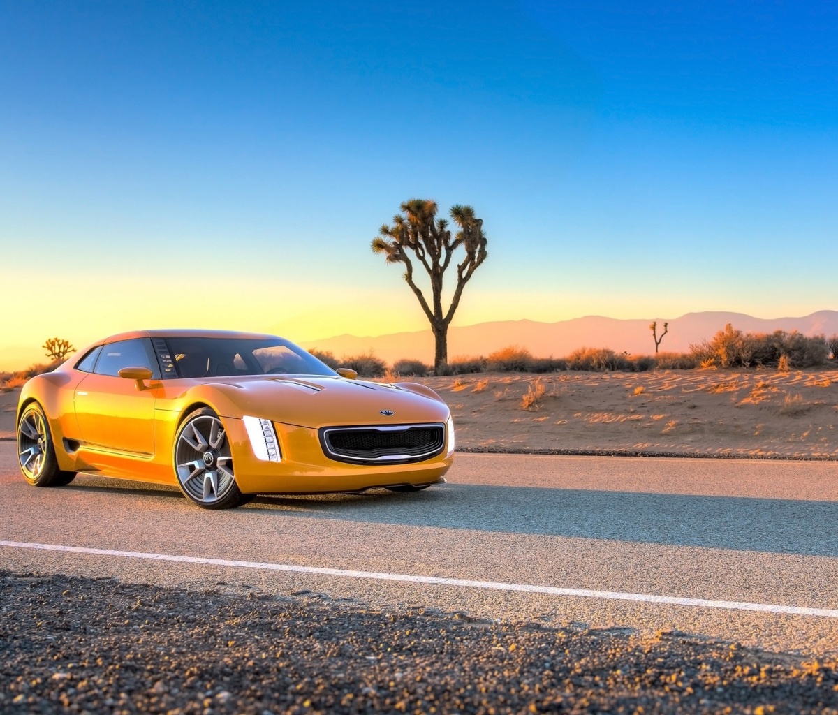 Sfondi Kia GT4 Stinger Concept Auto 1200x1024