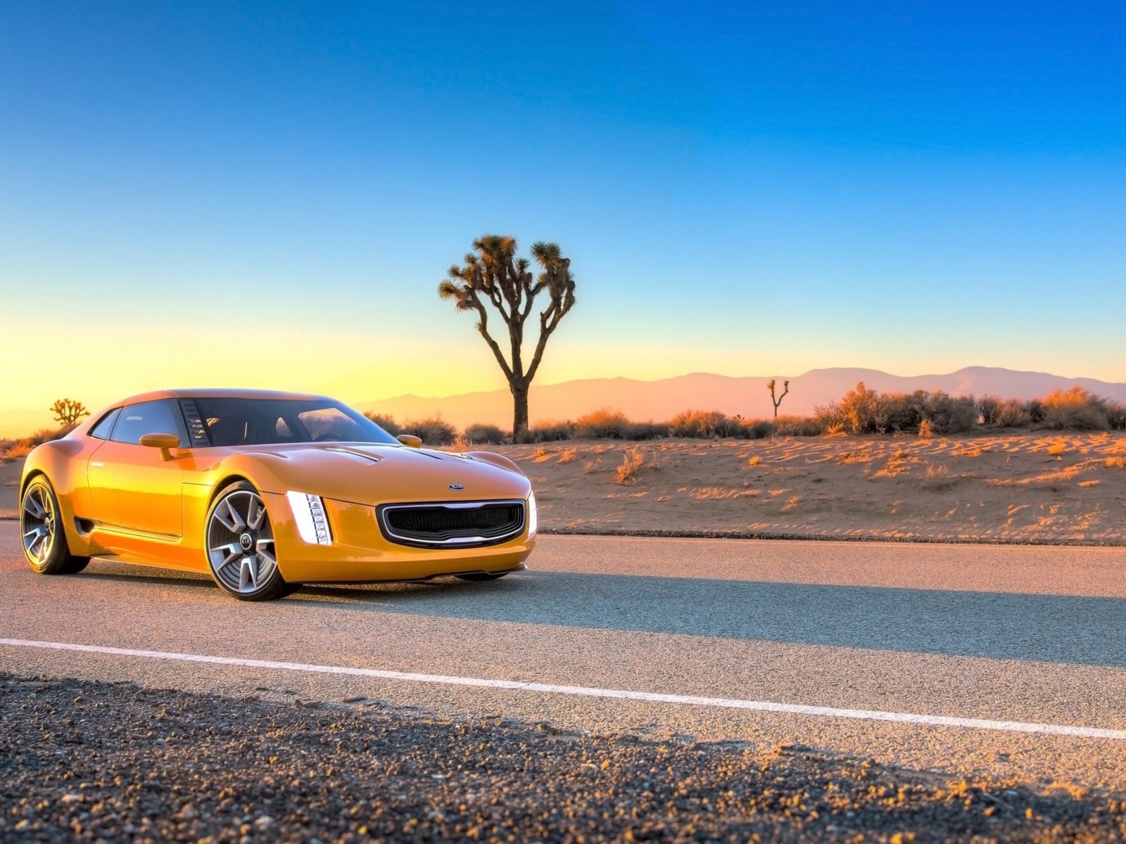 Fondo de pantalla Kia GT4 Stinger Concept Auto 1600x1200