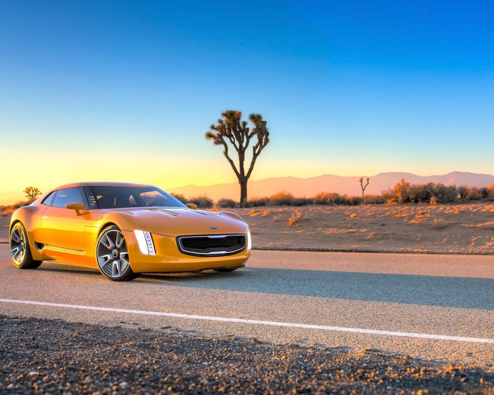 Sfondi Kia GT4 Stinger Concept Auto 1600x1280