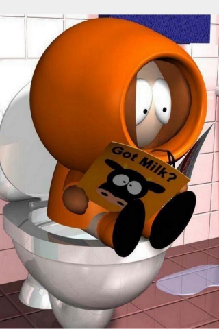Обои Kenny - South Park 320x480