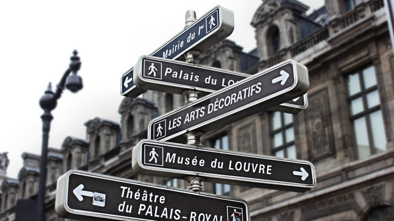 Screenshot №1 pro téma Paris Street Signs 1600x900