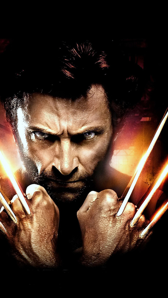 Обои The Wolverine 640x1136