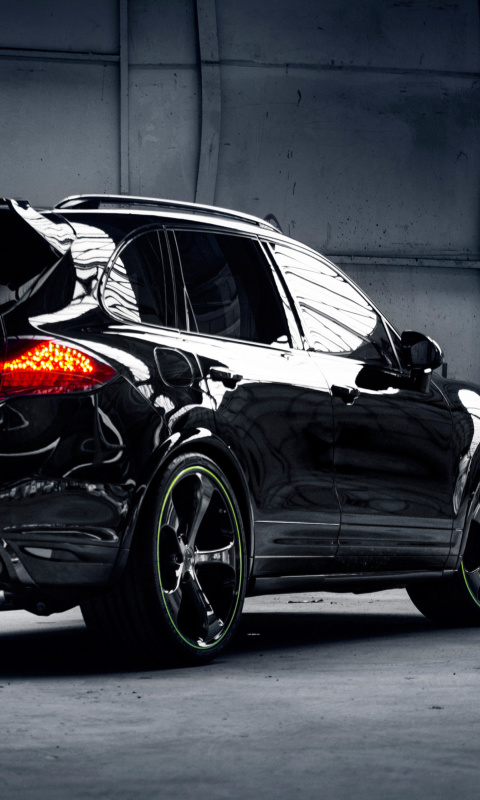 Fondo de pantalla Porsche Cayenne Turbo S 480x800