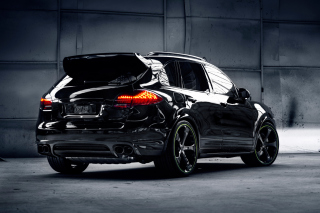 Kostenloses Porsche Cayenne Turbo S Wallpaper für Android, iPhone und iPad