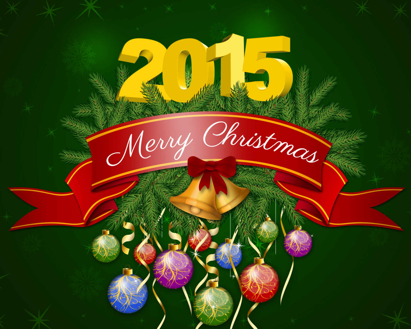 Das Merry Christmas HD Wallpaper 1600x1280