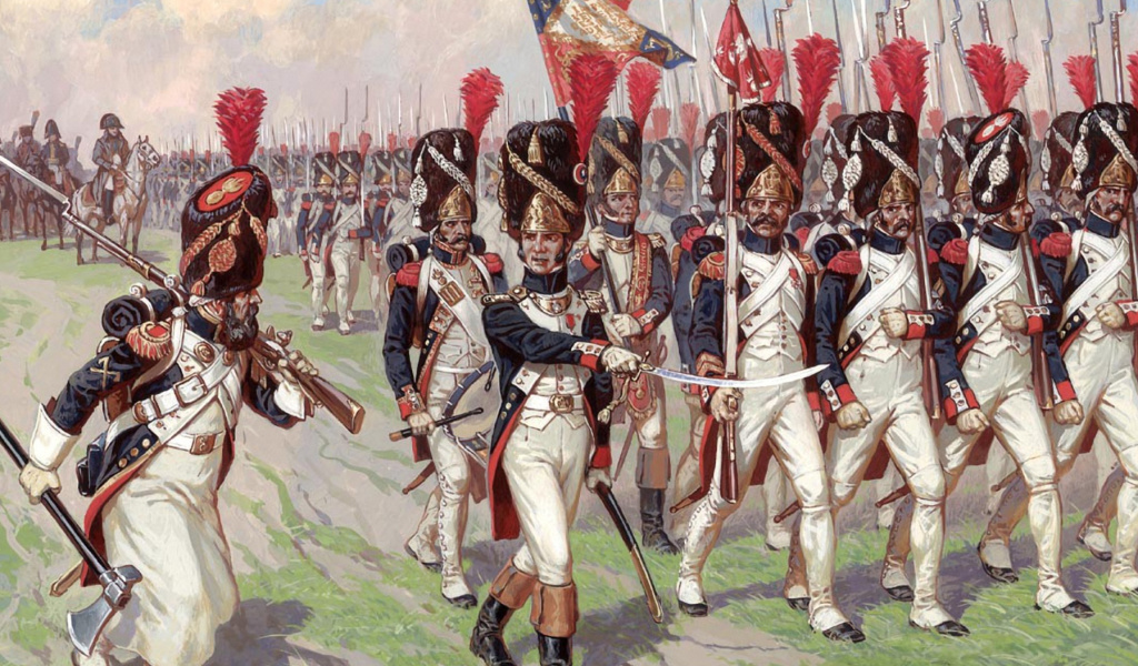 Sfondi Napoleonic Wars Old Guard 1024x600