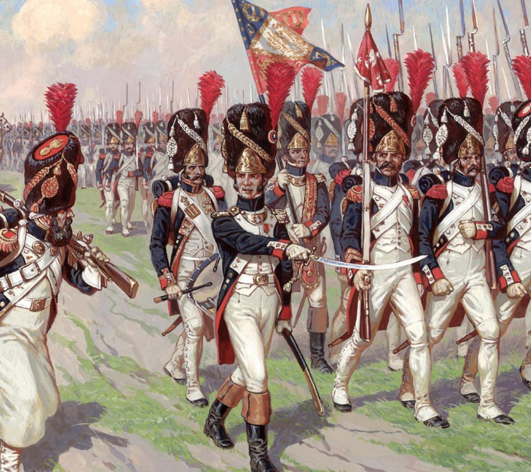 Das Napoleonic Wars Old Guard Wallpaper 1080x960