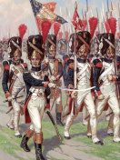 Napoleonic Wars Old Guard wallpaper 132x176