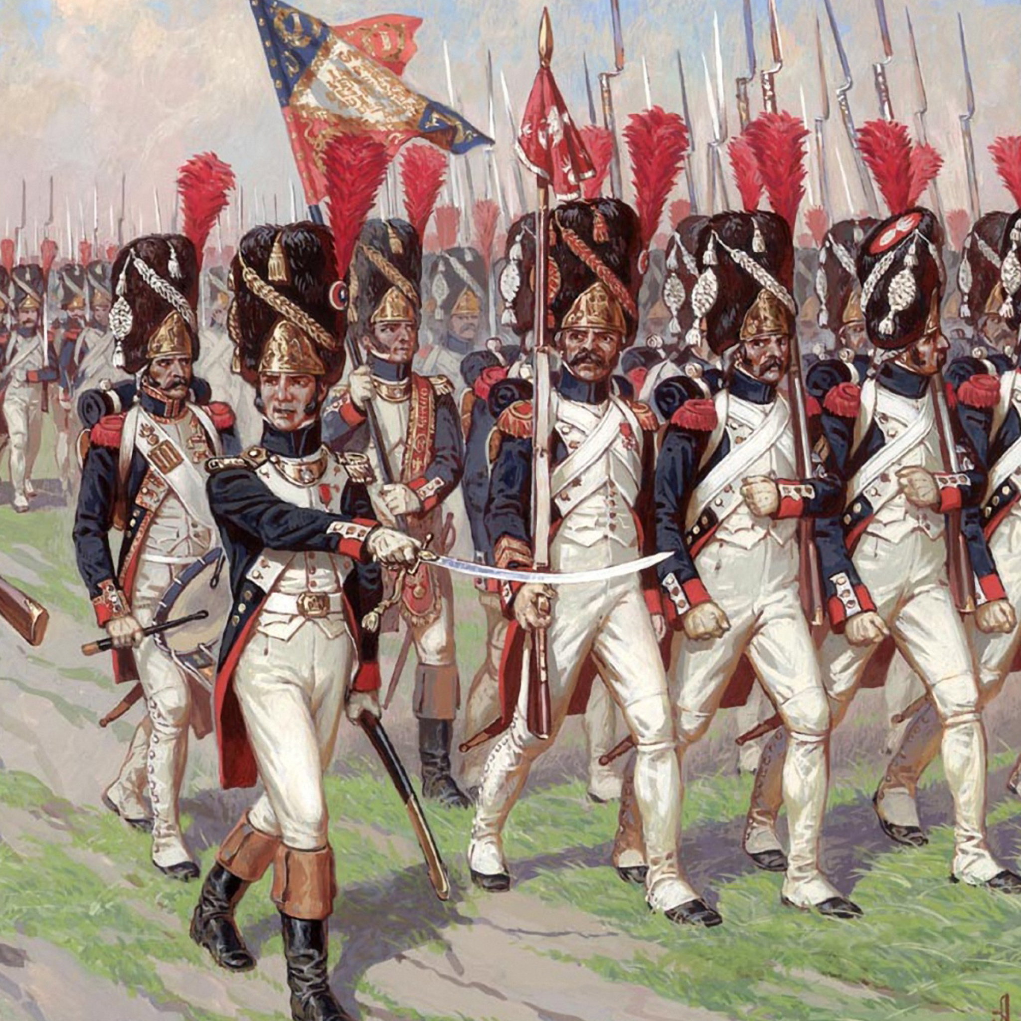 Fondo de pantalla Napoleonic Wars Old Guard 2048x2048