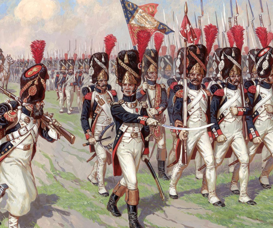 Das Napoleonic Wars Old Guard Wallpaper 960x800