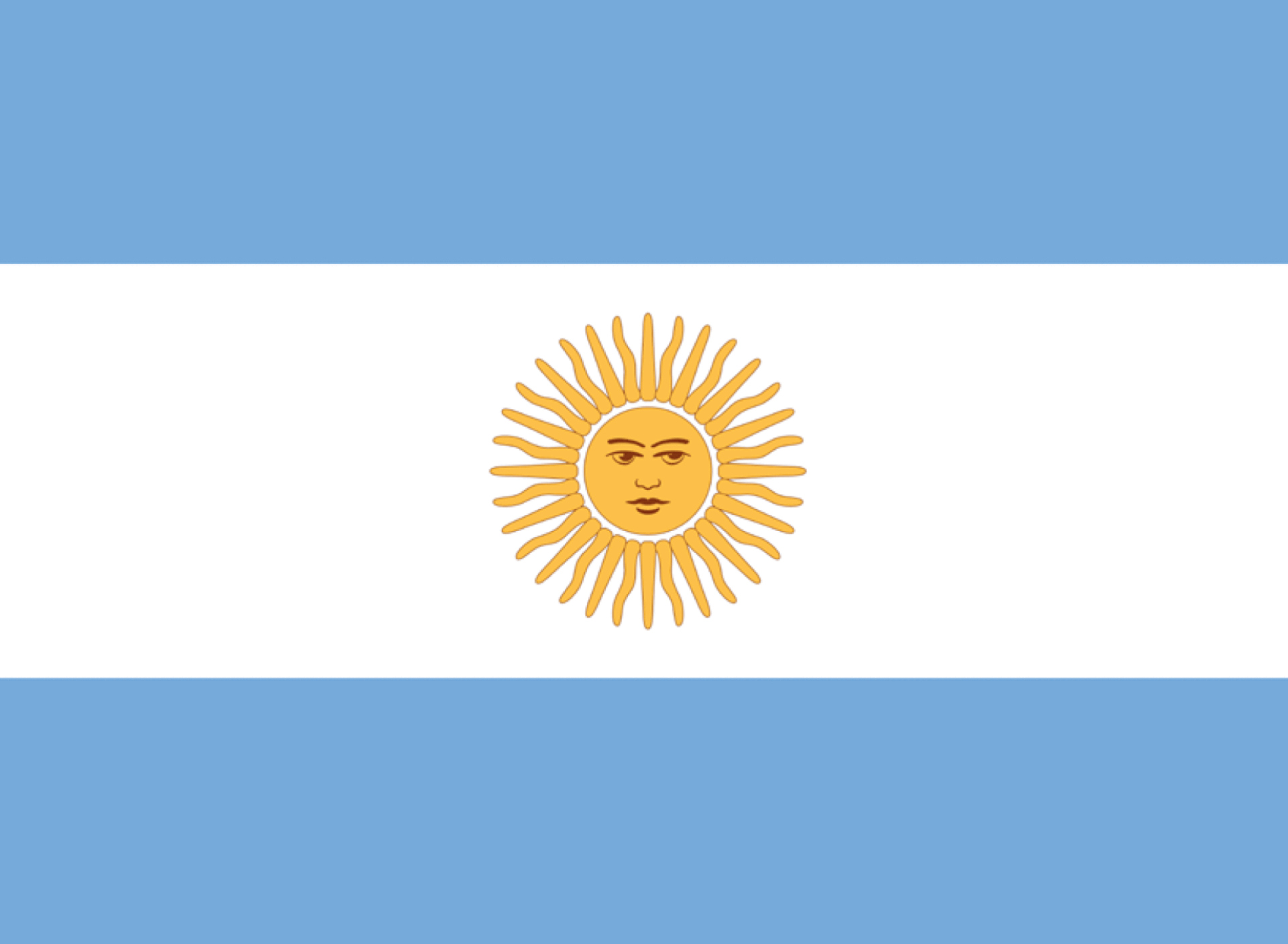 Screenshot №1 pro téma Argentina Flag 1920x1408