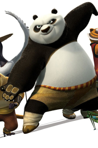 Обои Kung Fu Panda 2 320x480