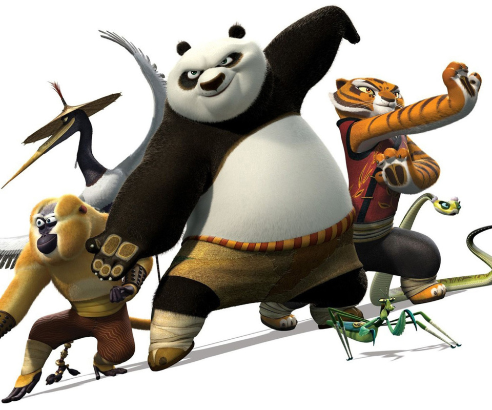 Fondo de pantalla Kung Fu Panda 2 960x800