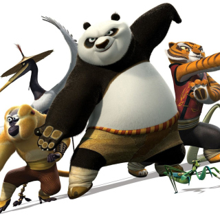 Kostenloses Kung Fu Panda 2 Wallpaper für iPad mini