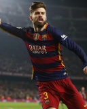 Gerard Pique Barcelona FC screenshot #1 128x160