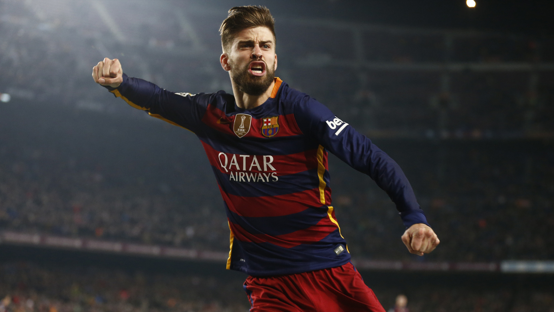 Das Gerard Pique Barcelona FC Wallpaper 1920x1080