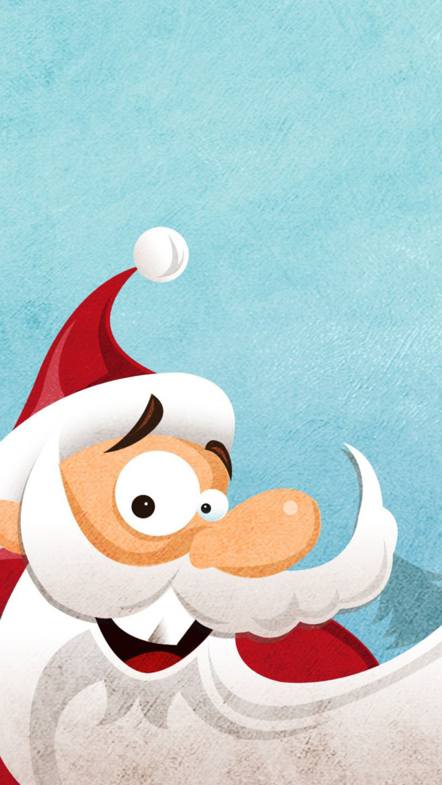Das Merry Christmas & Happy Holidays Wallpaper 640x1136