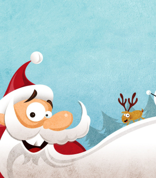 Merry Christmas & Happy Holidays - Obrázkek zdarma pro iPhone 4S