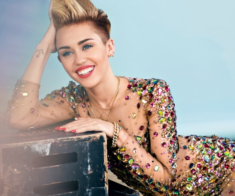 Screenshot №1 pro téma Miley Cyrus 2014 480x400