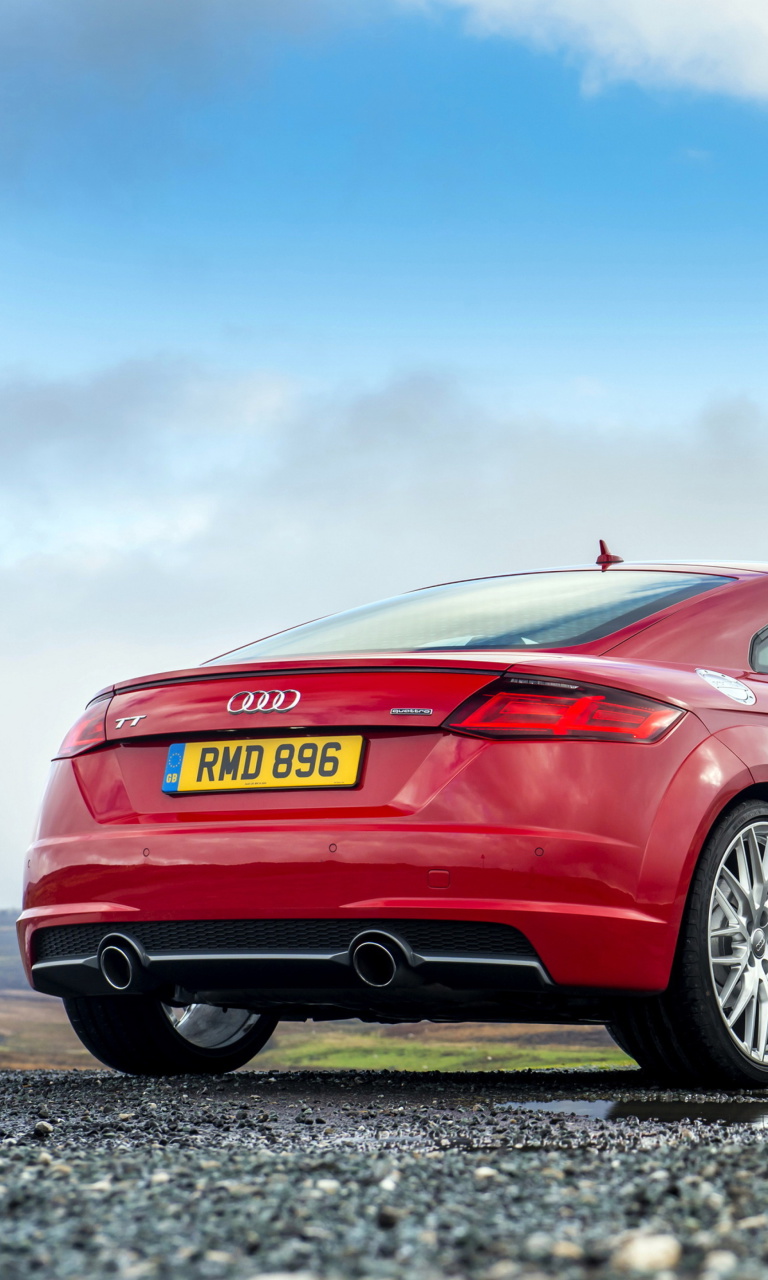 Audi TT Coupe 2015 wallpaper 768x1280