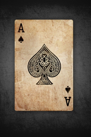The Ace Of Spades wallpaper 320x480