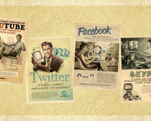 Screenshot №1 pro téma Social Networks Advertising: Skype, Twitter, Youtube 220x176