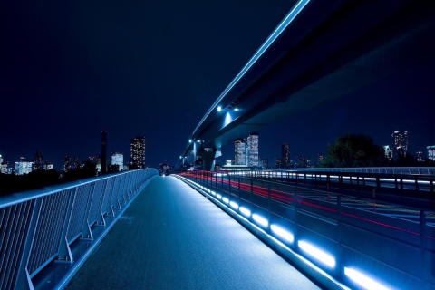 Screenshot №1 pro téma Bridge In Tokyo 480x320